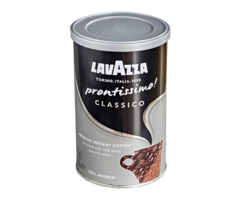 Кофе растворимый с молотым Lavazza Prontissimo Classico банка 95 г