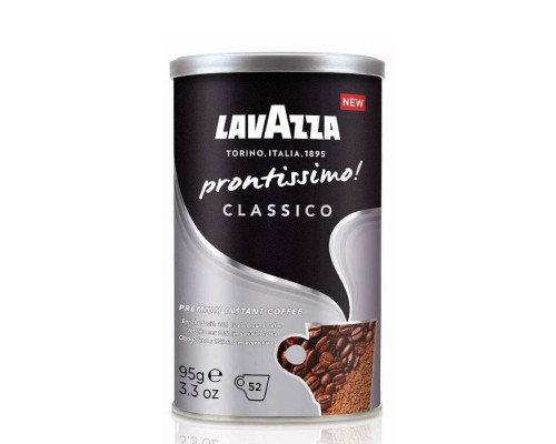 Кофе растворимый с молотым Lavazza Prontissimo Classico банка 95 г