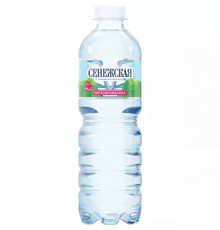 Сенежская вода питьевая минеральная без газа 500 мл в ПЭТ-бутылке