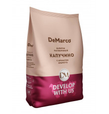 Капучино для вендинга DeMarco с ароматом Амаретто в экономичном пакете 1 кг