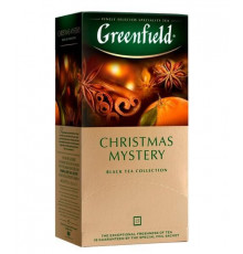 Чёрный чай Greenfield Christmas Mystery 25 пак. × 1,5 г