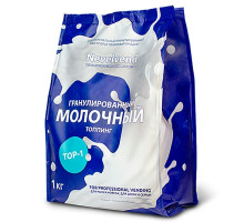 Топпинг молочный NEVELVEND TOP-1 БЗМЖ быстрорастворимый в гранулах жирностью 16% в пакете 1 кг