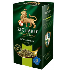 Чай зеленый Richard Royal Green 25 саше × 2 г