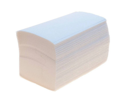Бумажные однослойные полотенца ToMoS 20×20 см V-сложение для диспенсеров 200 шт/упак