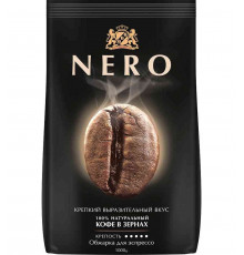 Кофе натуральный Ambassador Nero в зернах, мягкий пакет 1 кг