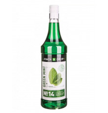 Сироп Pinch&Drop №14 Зеленая Мята в стеклянной бутылке 1 л