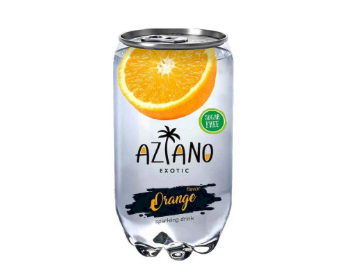 Газированный напиток Aziano Апельсин 350 мл п/б