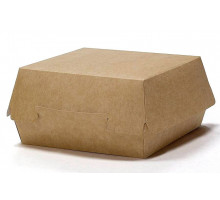 Коробка картонная для бургера BURGER L140×140×70 мм