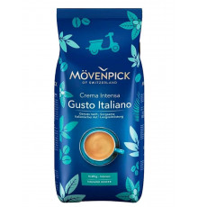 Кофе зерновой Mövenpick Caffè Crema Gusto Italiano Intenso в экономичном пакете 1000 г