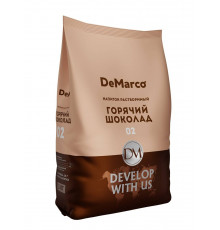 Горячий шоколад ДеМарко-02 с большим содержанием какао в пакете 1 кг