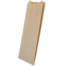 Пакет бумажный V-образный 40 г/м² Крафт 100+60×300 мм
