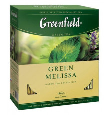 Чай зелёный Greenfield Green Melissa 100 пак. × 1,5г