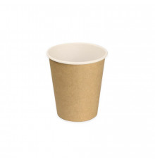 Бумажный стакан для горячих напитков Крафт 100 мл d=62 мм