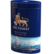 Подарочный чай Richard Royal Ceylon черный листовой 80 г в жестяной банке