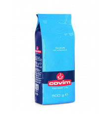 Кофе в зернах Covim Suave Decaffeinated без кофеина 500 г, вакуумированный пакет