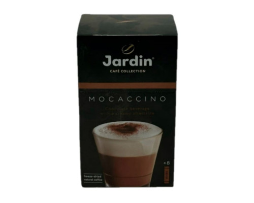 Растворимый кофейный напиток Jardin Mocaccino в стиках 8 шт. × 18 г