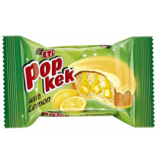Кекс Popkek Lemon с лимонным соусом 45 грамм
