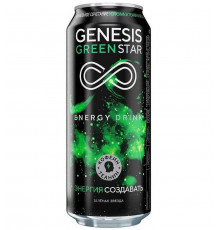 Genesis Green Star энерготоник 500 мл ж/б