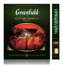 Чай черный Greenfield Kenyan Sunrise 100 пак. × 2г