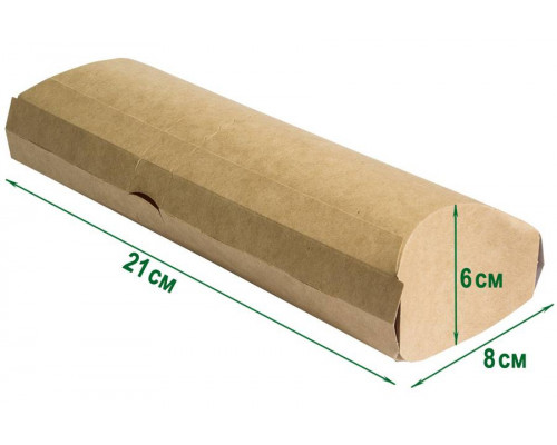 Saa-Mi упаковка для роллов / шаурмы 210×80×60 мм Крафт