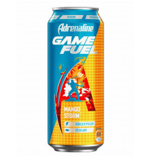 Сильногазированный энергетический напиток Adrenaline Game Fuel Mango storm 449 мл ж/б