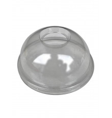 Крышка купольная прозрачная с отверстием d=90,5 мм Huhtamaki