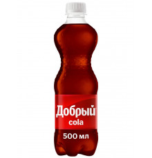 Напиток Добрый Кола 500 мл в пластиковой бутылке