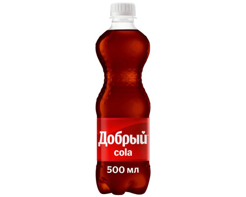 Напиток Добрый Кола 500 мл в пластиковой бутылке