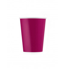 Бумажный стакан для горячих напитков ECO CUPS Бордо 250 мл ∅ 80 мм