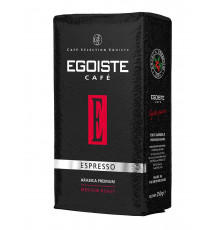 Кофе молотый EGOISTE Cafe Espresso в вакуумированном брикете 250 г