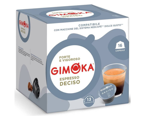 Кофе капсулы Dolce Gusto Gimoka DECISO Espresso ×16