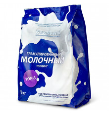Топпинг молочный NEVELVEND TOP-3 быстрорастворимый гранулированный жирн. 4% БЗМЖ в пакете 1 кг