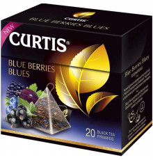 Чай черный Curtis Blue Berries Blues 20 пирам. × 1,8 г