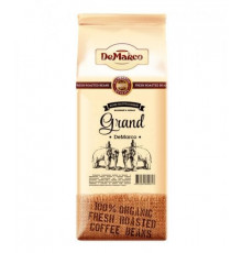Кофе зерновой жареный DeMarco Fresh Roast Grand в пакете 1 кг