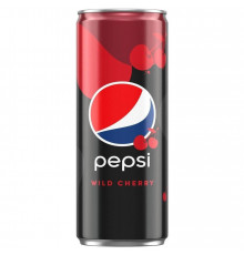 Пепси Дикая Вишня Pepsi Wild Cherry 330 мл ж/б