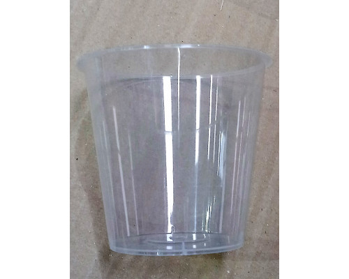 Прозрачный глянцевый PP стакан Bubble Cup 90 мм 300 мл