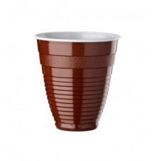 Пластиковый вендинговый стакан для горячих напитков FLO SC UNO 165 мл d=70.3 мм