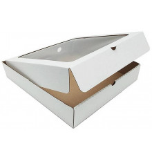 Коробка для пирога с окном Бел.-Крафт 300×300×60 мм