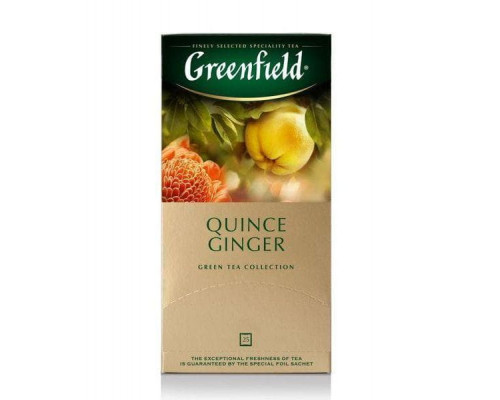 Чай зеленый Greenfield Quince Ginger 25 пак. × 2г
