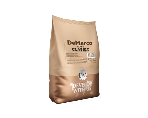 Кофе растворимый сублимированный DeMarco Classic в пакете 500 г