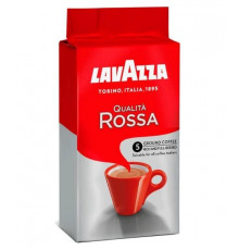 Кофе натуральный жареный Lavazza Qualità Rossa 250 г вакуумированный брикет