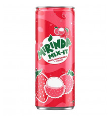 Газированный напиток Mirinda Mix-it Клубника и личи 330 мл ж/б