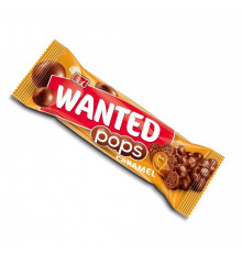 Шоколадный батончик ETi WANTED POPS Caramel 28 грамм