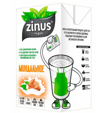 Zinus Миндальное молоко тетрапак 1000 мл