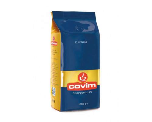 Кофе в зернах Covim Espresso Life Platinum 1 кг пакет с клапаном