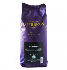 Кофе в зернах Lofbergs Espresso 1000 г